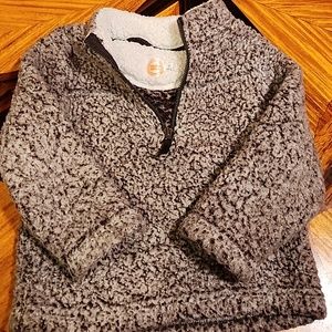 Toddler fleece 1/4 zip pullover